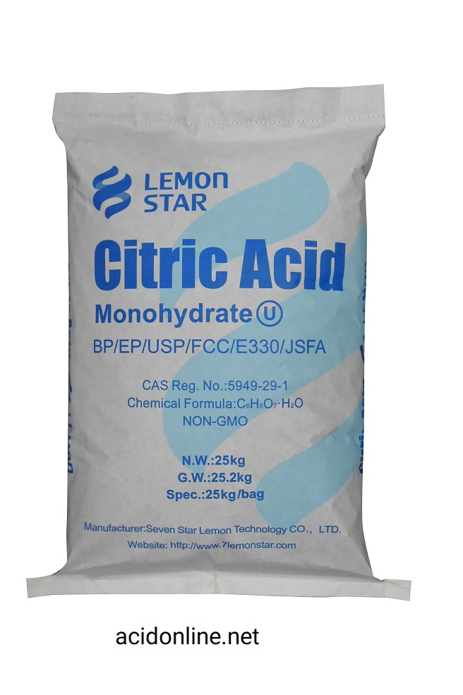 اسید سیتریک آبدار لمون استار