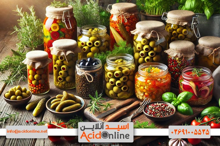 اسید تانیک در مواد غذایی