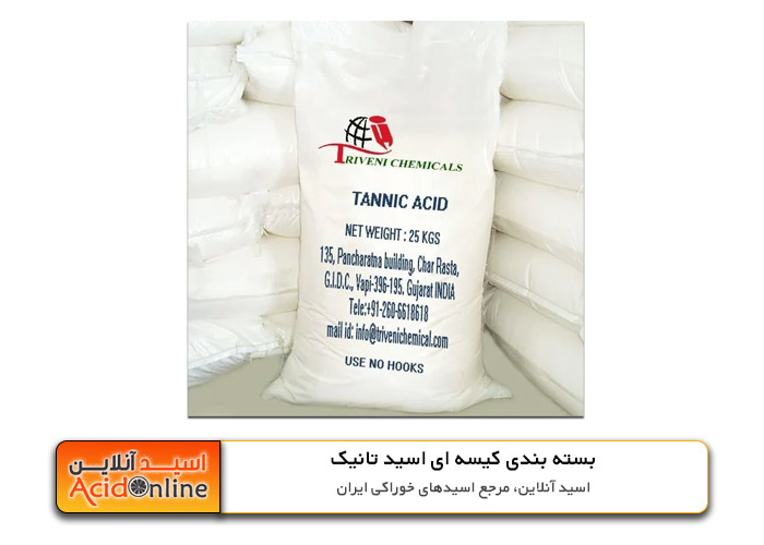 اسید تانیک کیسه ای چینی