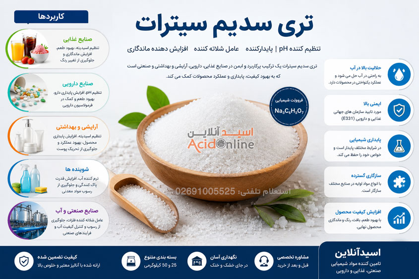 تری سدیم سیترات دی هیدرات
