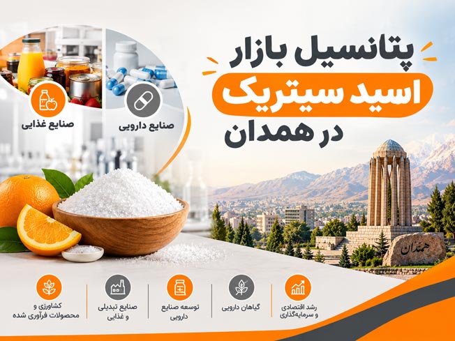 خرید اسید سیتریک همدان